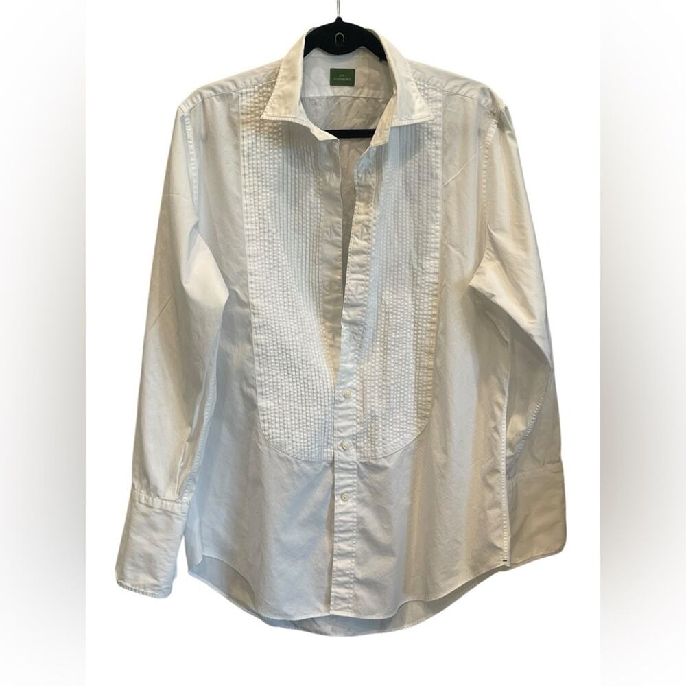 Sid mashburn Signature Tuxedo Shirt Size:16/33